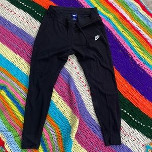 Women black nike sweatpants